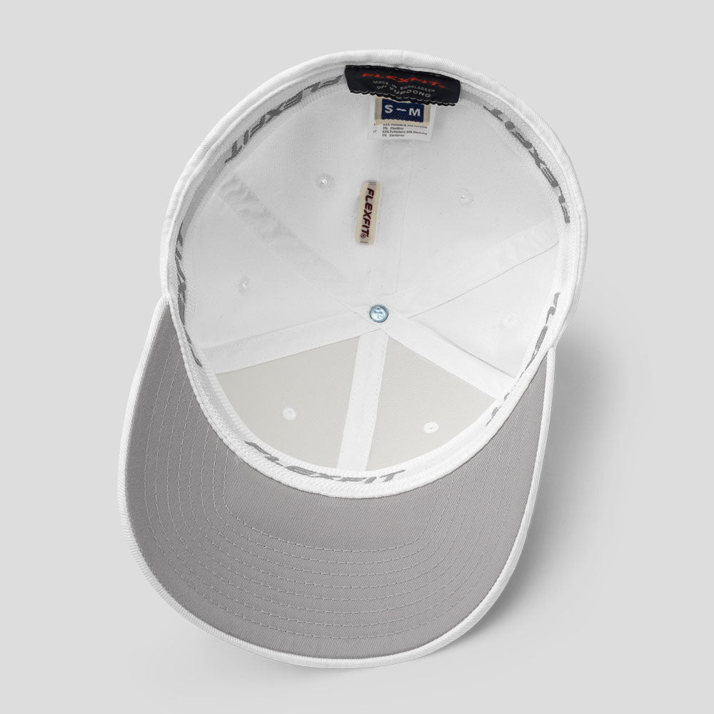 DT Rose White Flexfit Hat