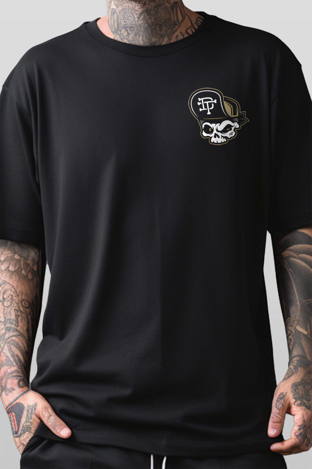 Skully Cash Grab Black Tee