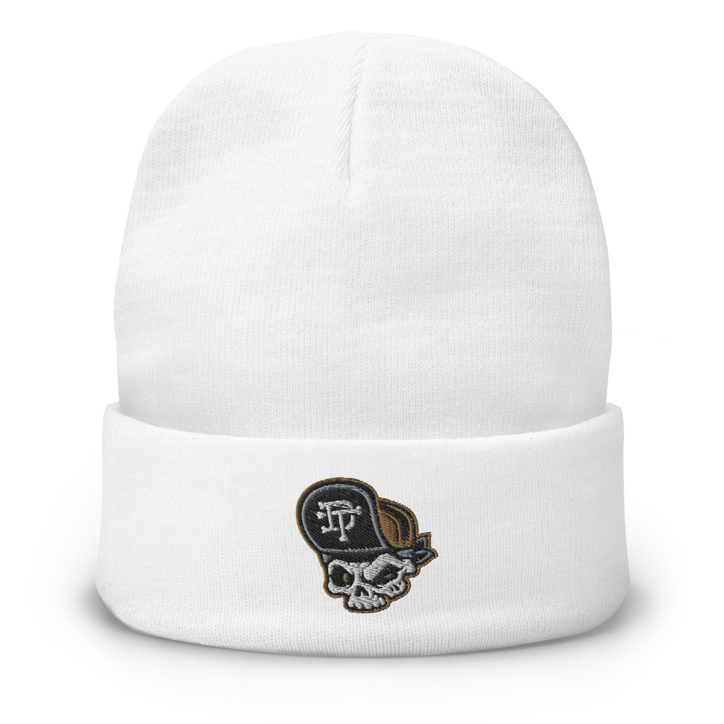 Skully Beanie (White)