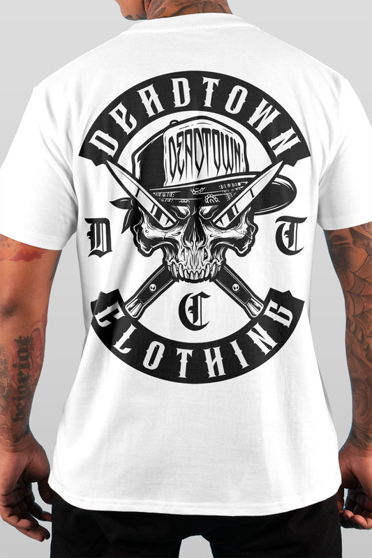 Aggressor Badge White Tee