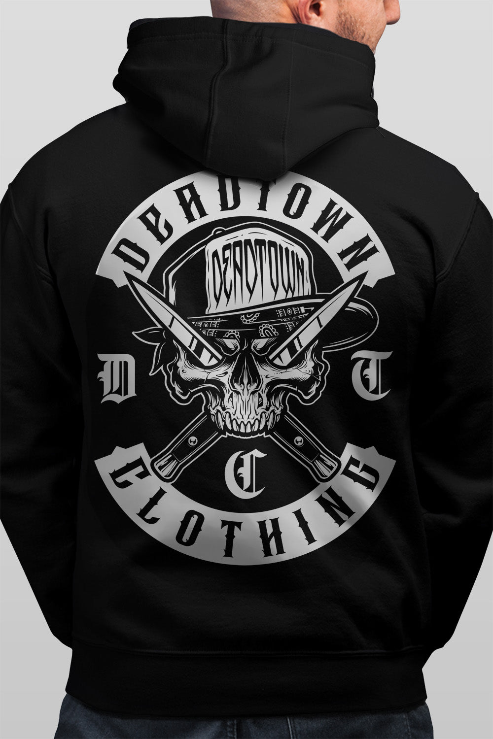 Aggressor Badge Black Hoodie