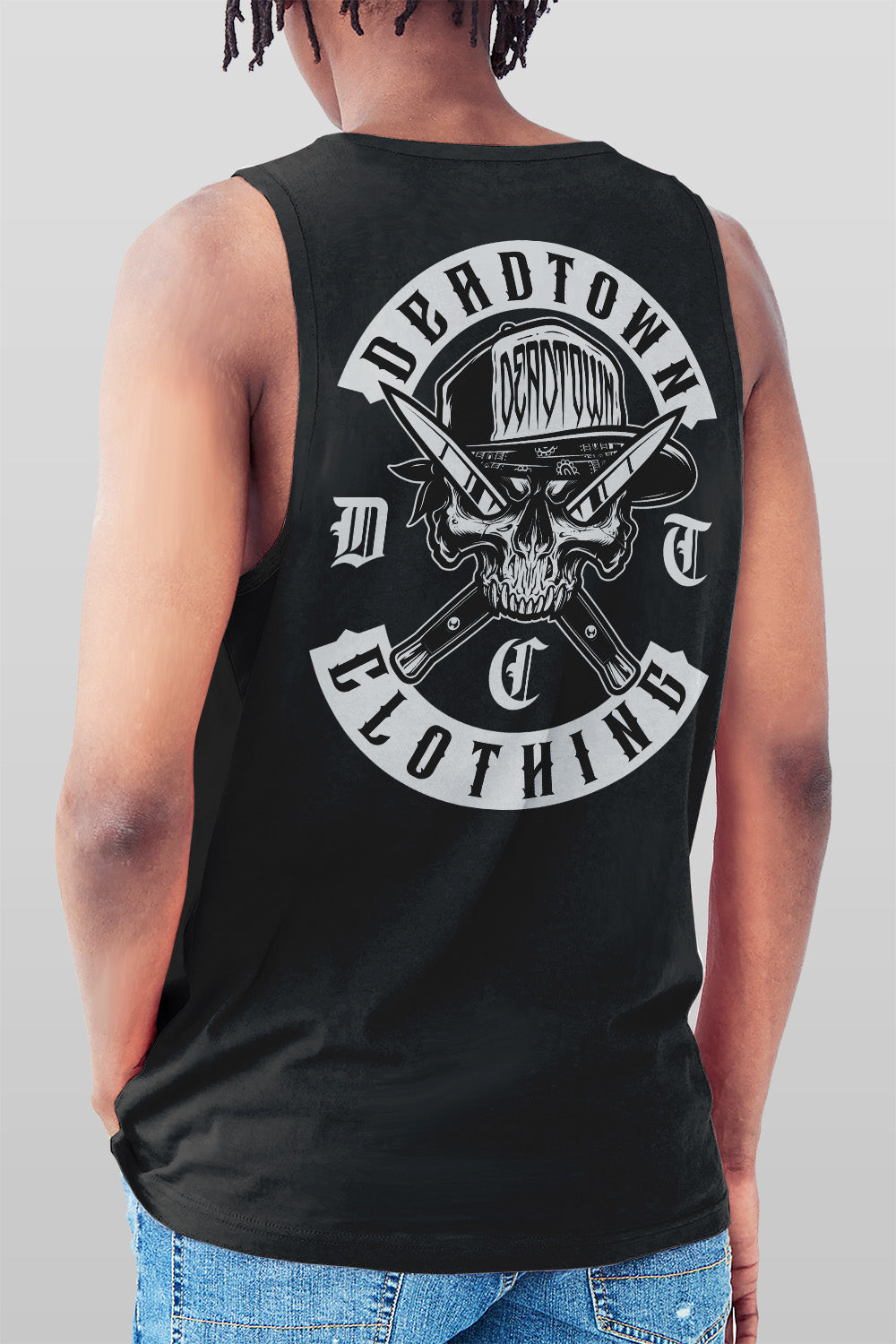 Aggressor Badge Black Tank