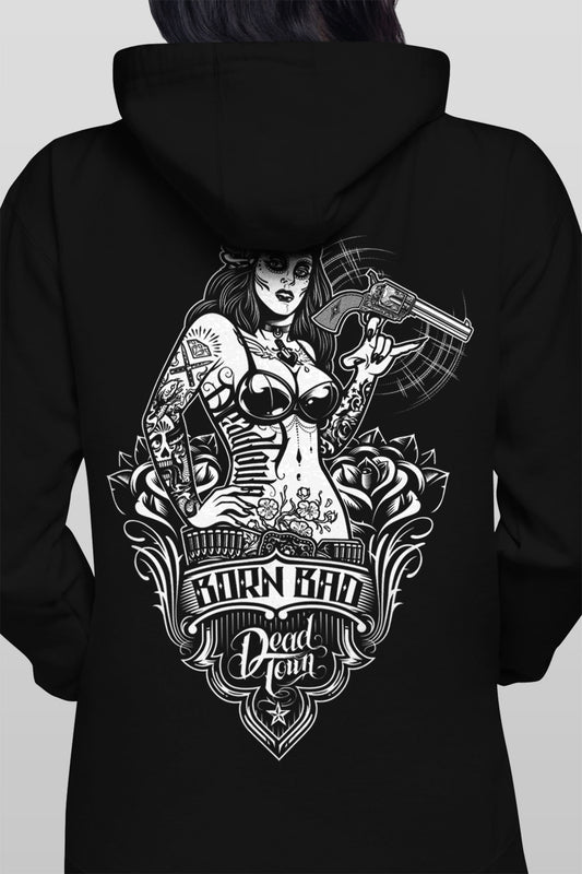 Born Bad Womens Hoodie