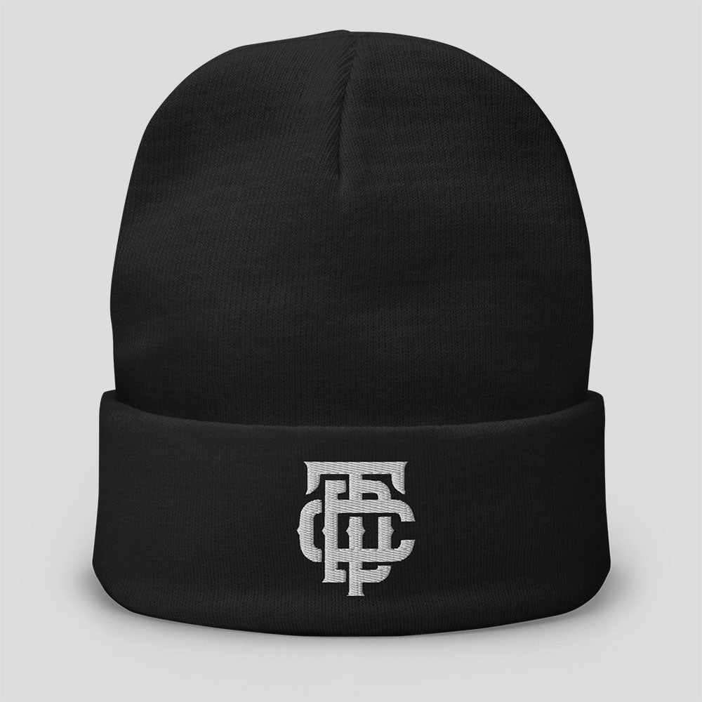 DTC Monogram Beanie (Black)