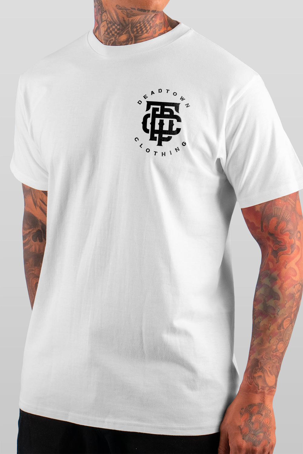 DTC Monogram White Tee