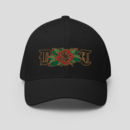 DT Rose Black Flexfit Hat