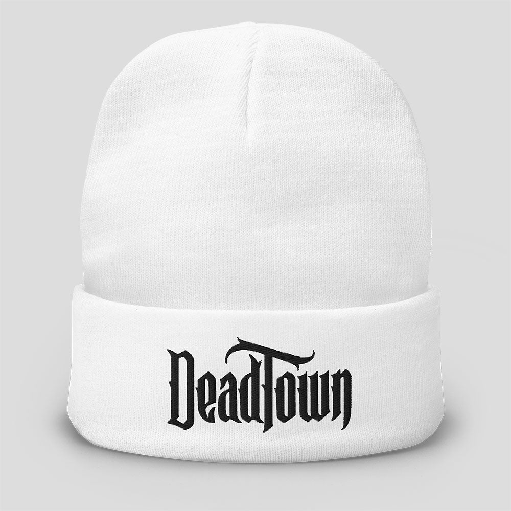 DeadTown Logo Embroidered Beanie