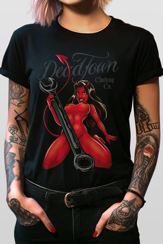 Devil Pinup Unisex Tee