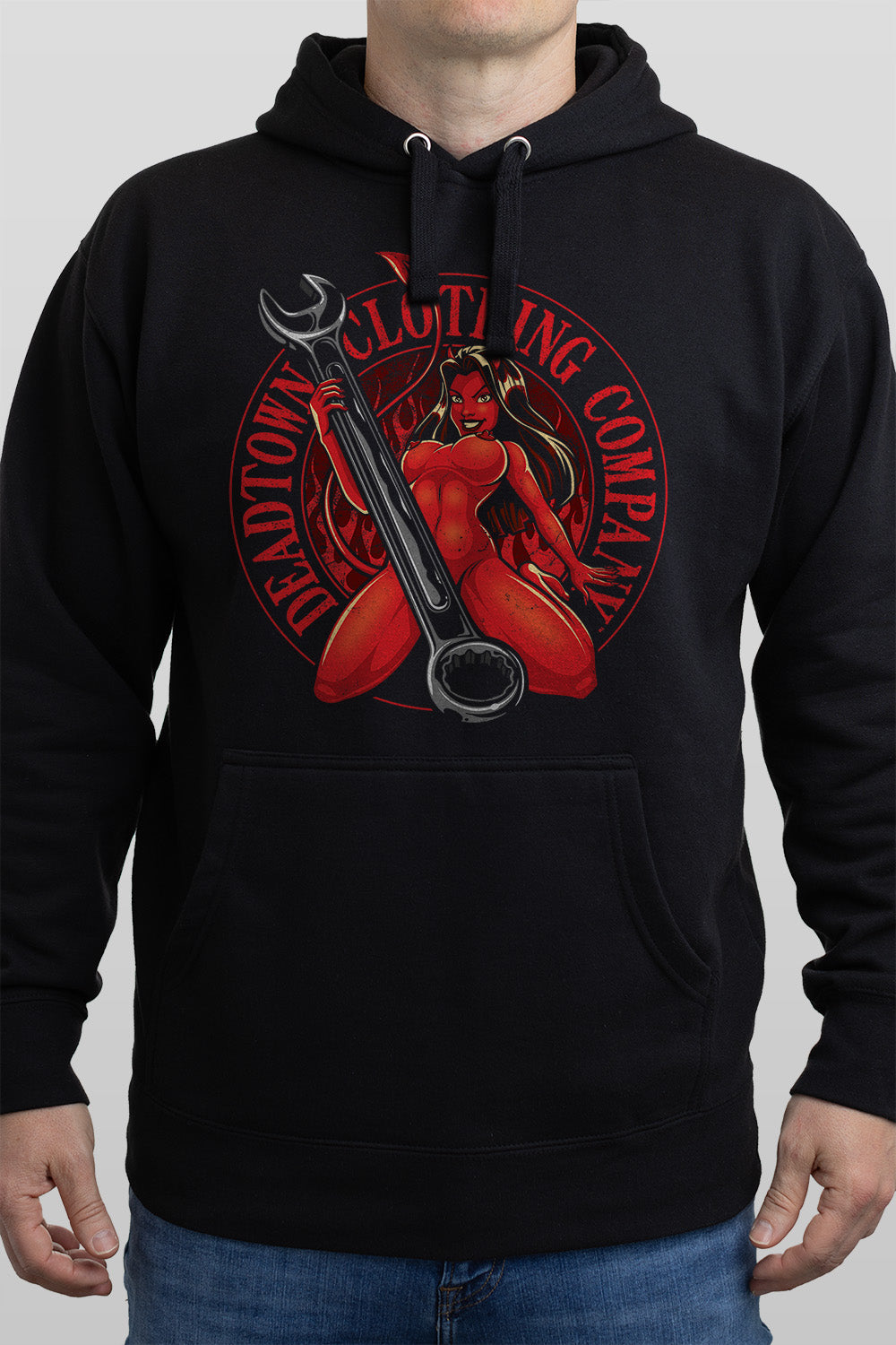 Devil Pinup Hoodie