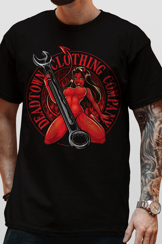 Devil Pinup Girl Tee