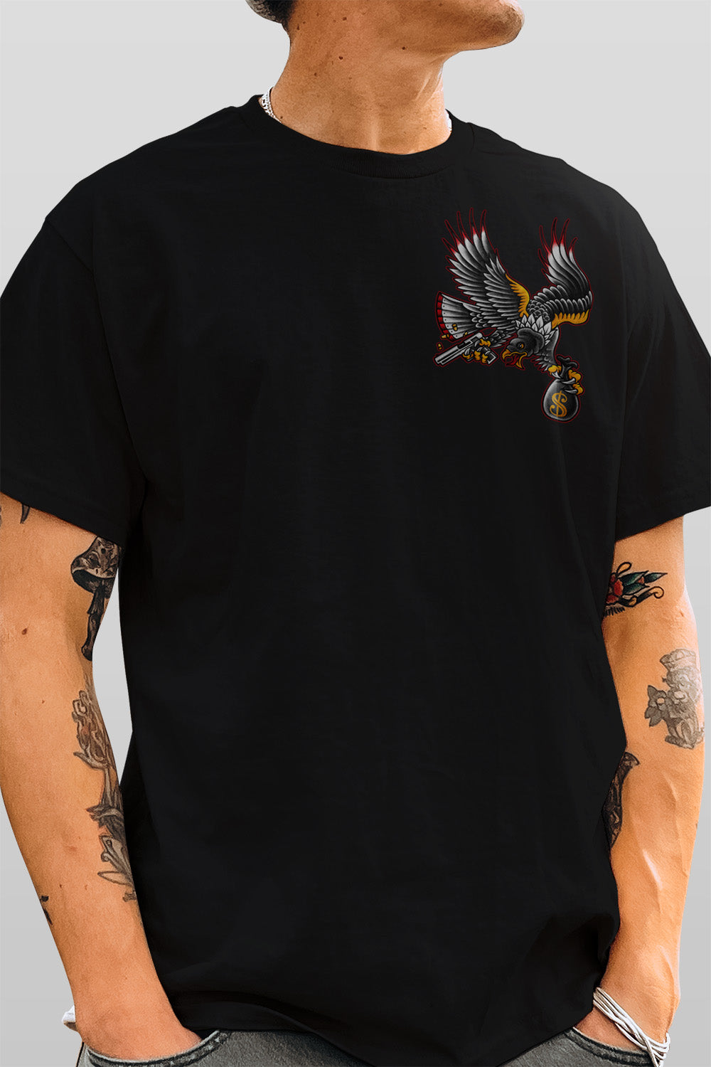 American Capitalist Black Tee