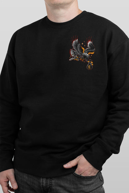 American Capitalist Black Sweatshirt