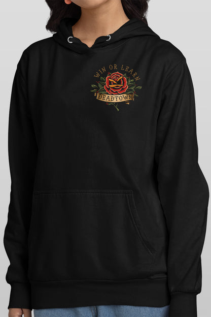 Fearless Womens Black Hoodie