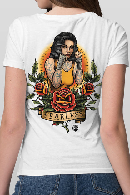 Fearless White Unisex Tee