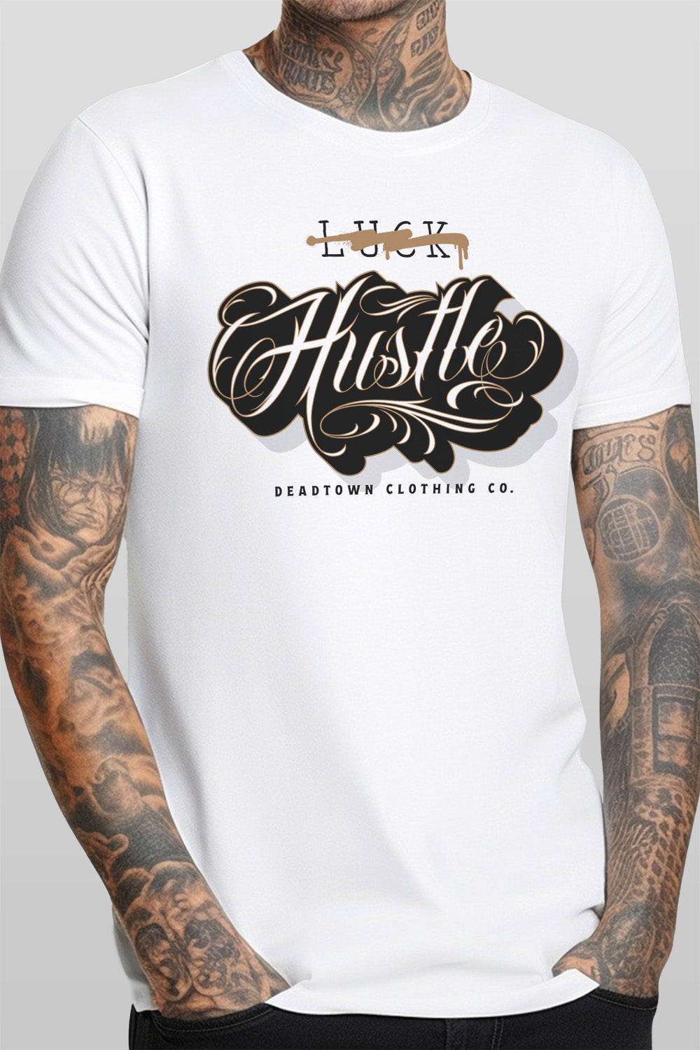 Hustle Script Tee