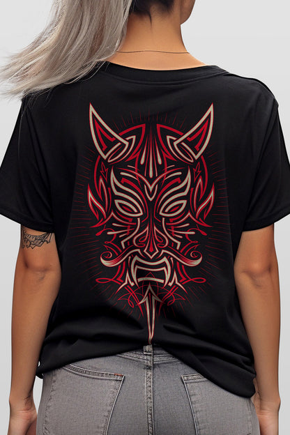 Pinstripe Devil Unisex Tee