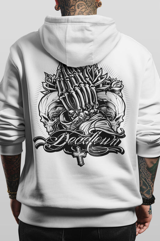 Prayer White Hoodie