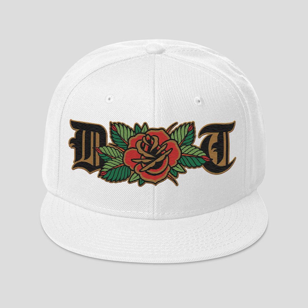 DT Rose (Light Styles) Snapback Hat