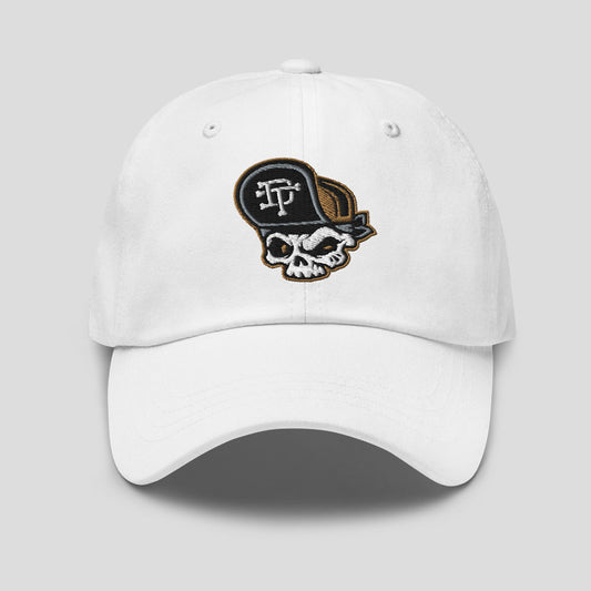 Skully White Dad hat