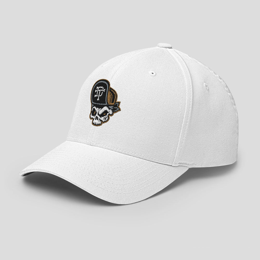 Skully White Flexfit1