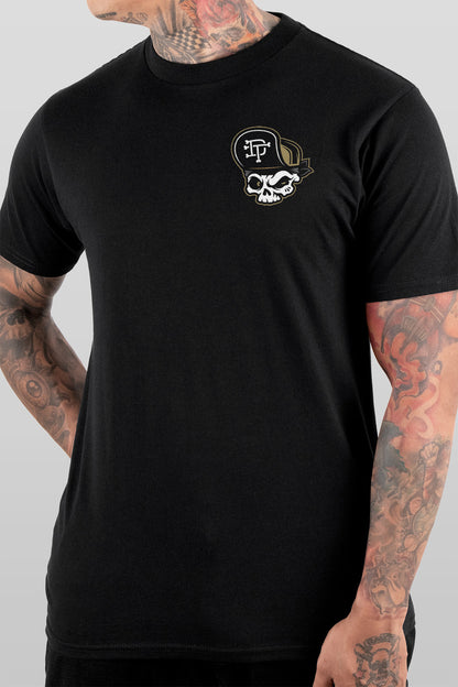 Skully Cash Grab Black Tee