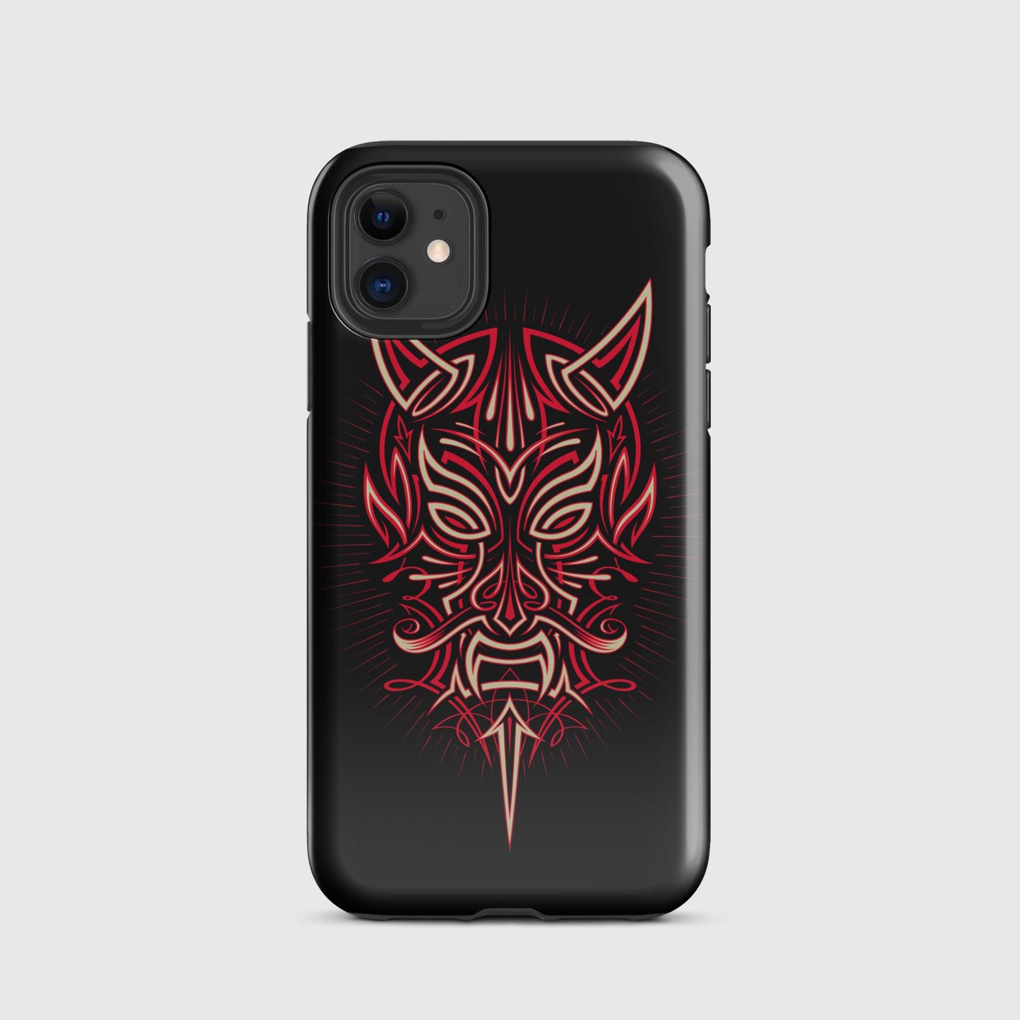 Pinstripe Devil Tough Case for iPhone®