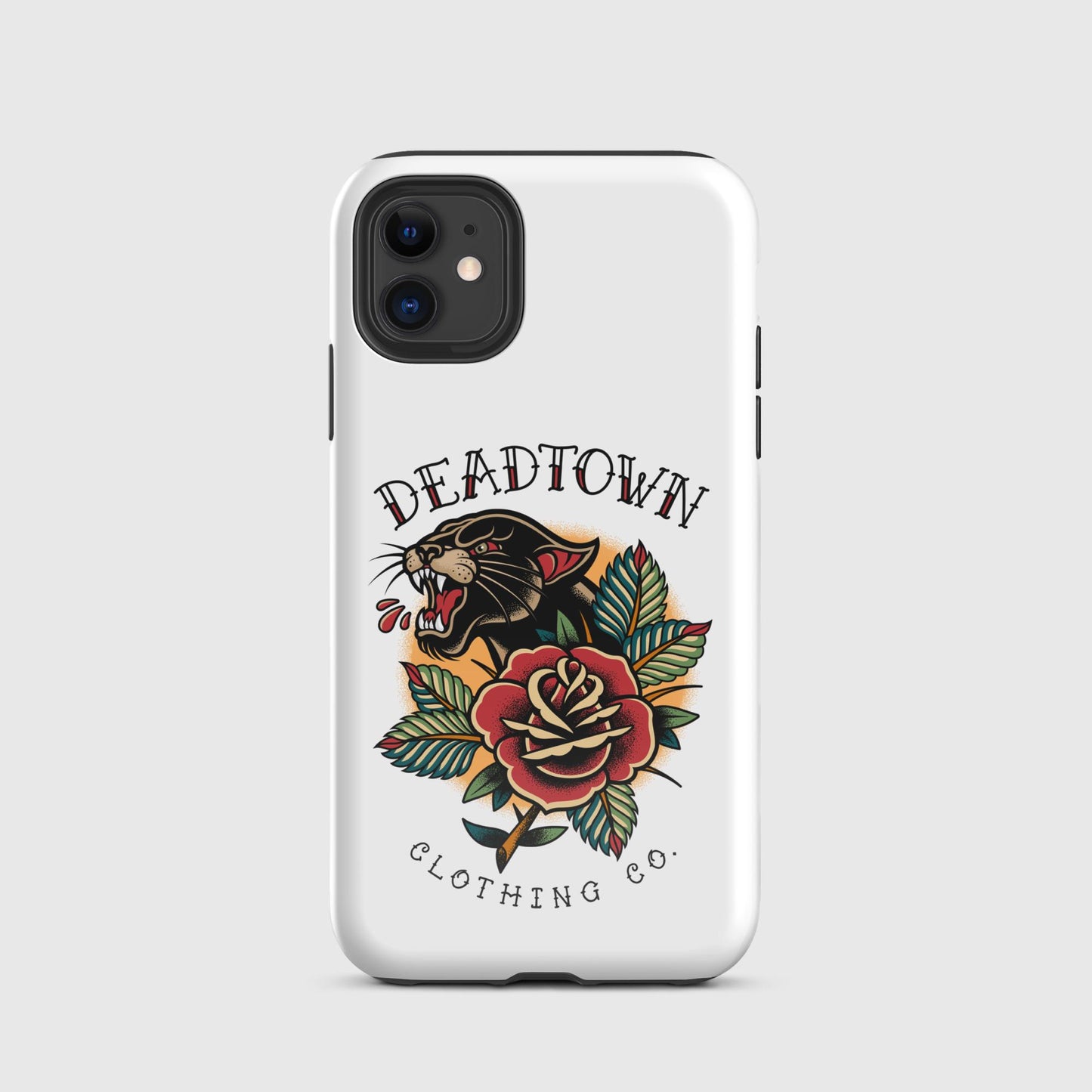 Panther & Rose White Tough Case for iPhone®