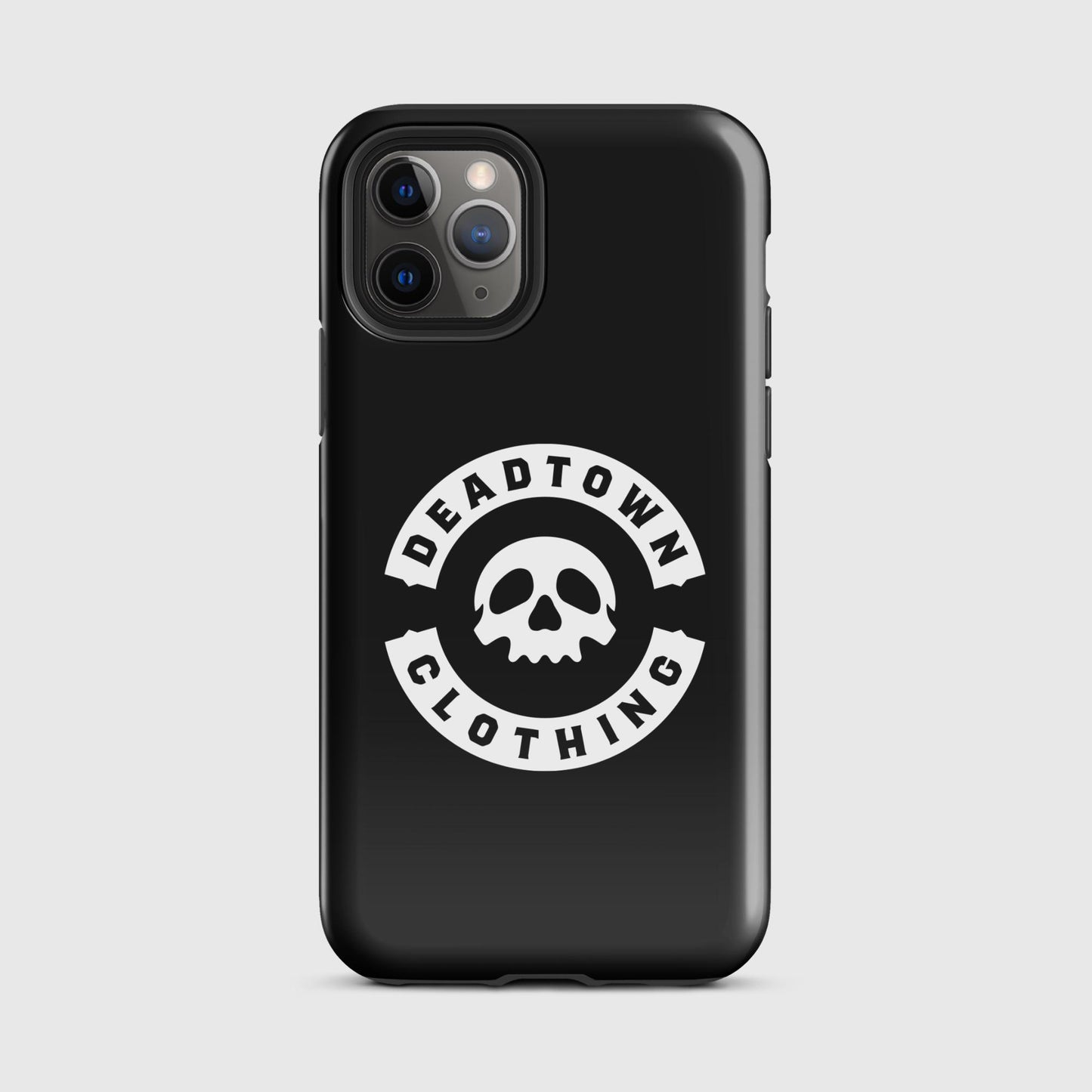 Skull Badge Black Tough Case for iPhone®