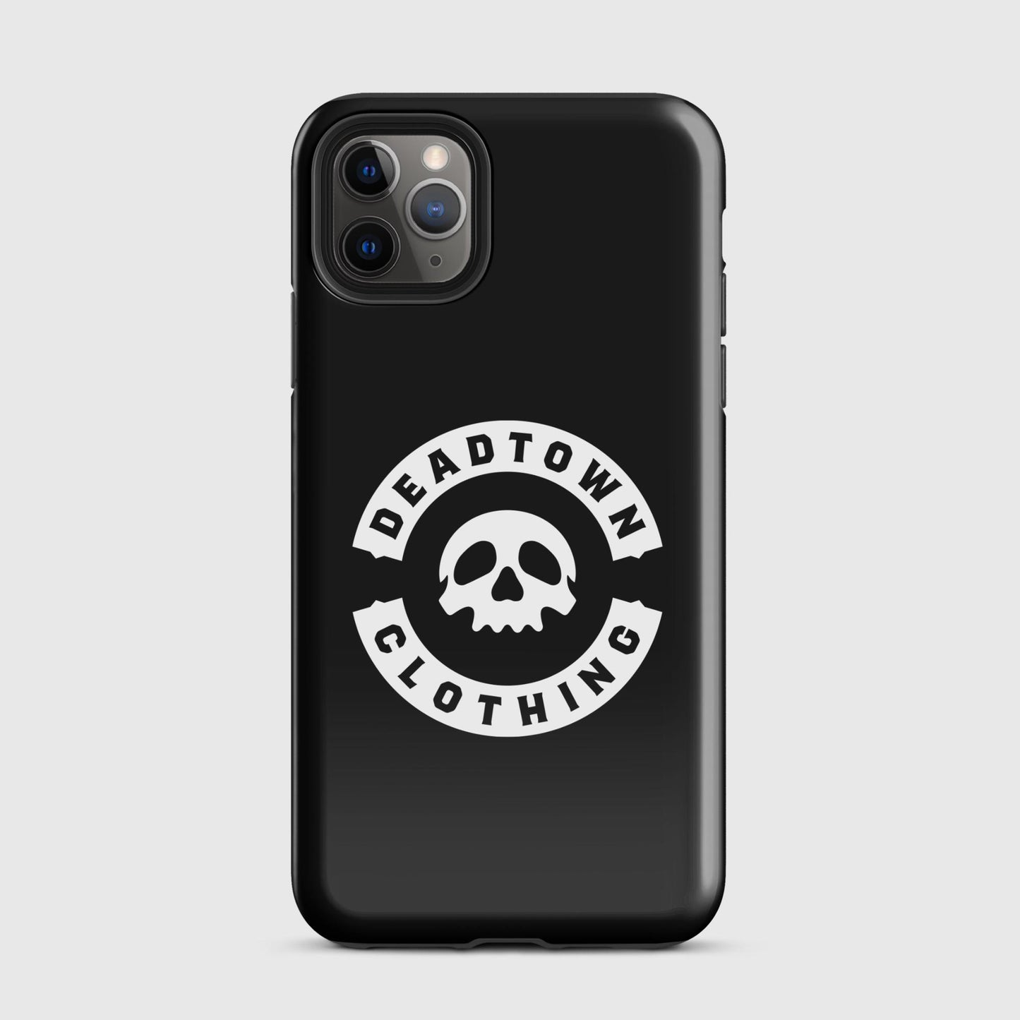 Skull Badge Black Tough Case for iPhone®