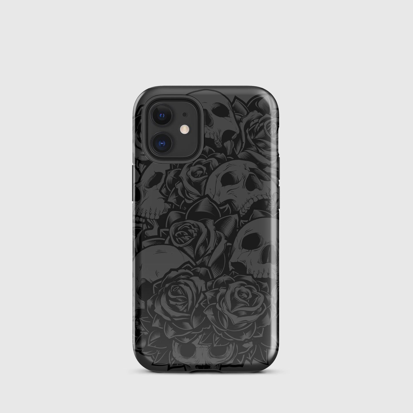 Skull & Roses Pattern Tough Case for iPhone®