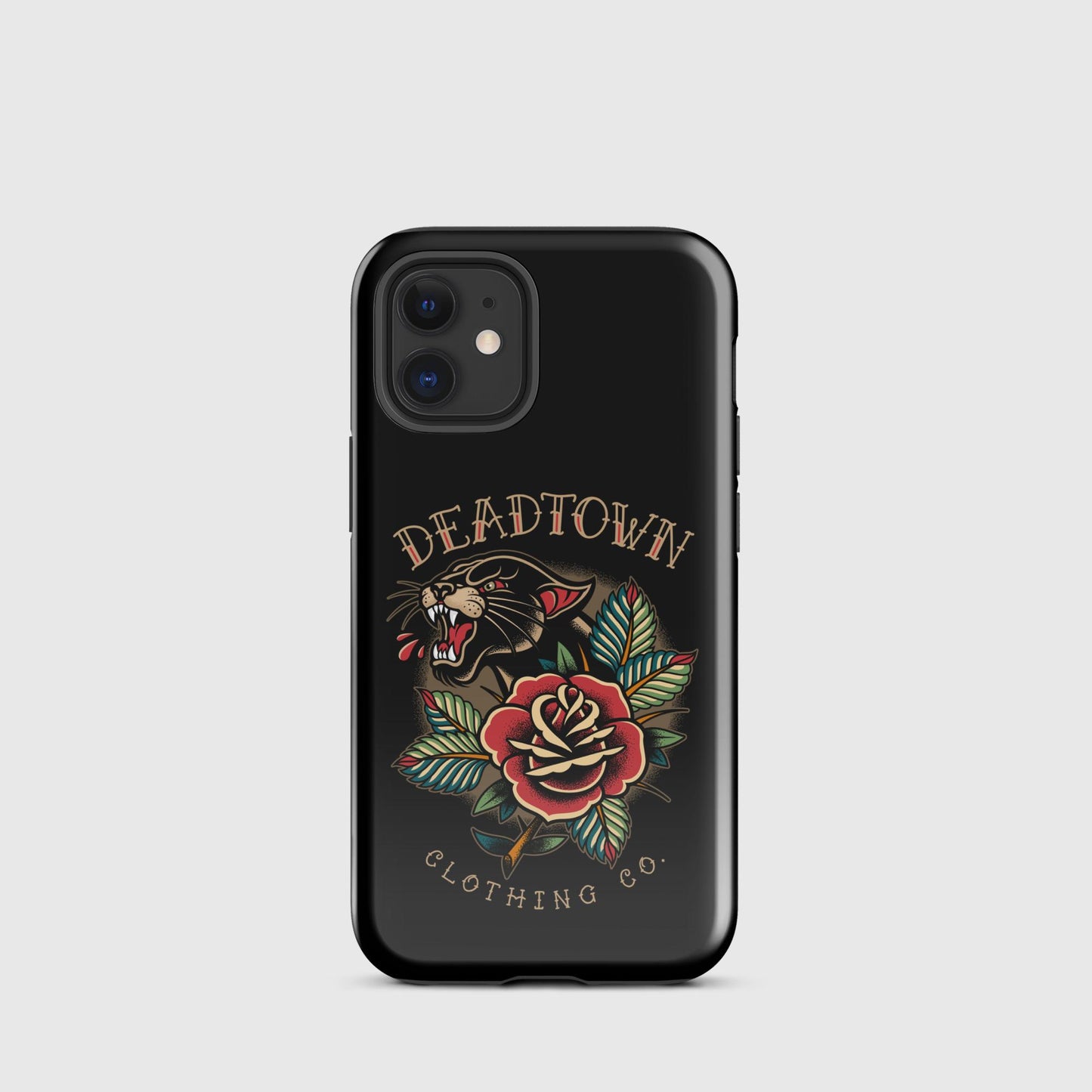 Panther & Rose Black Tough Case for iPhone®