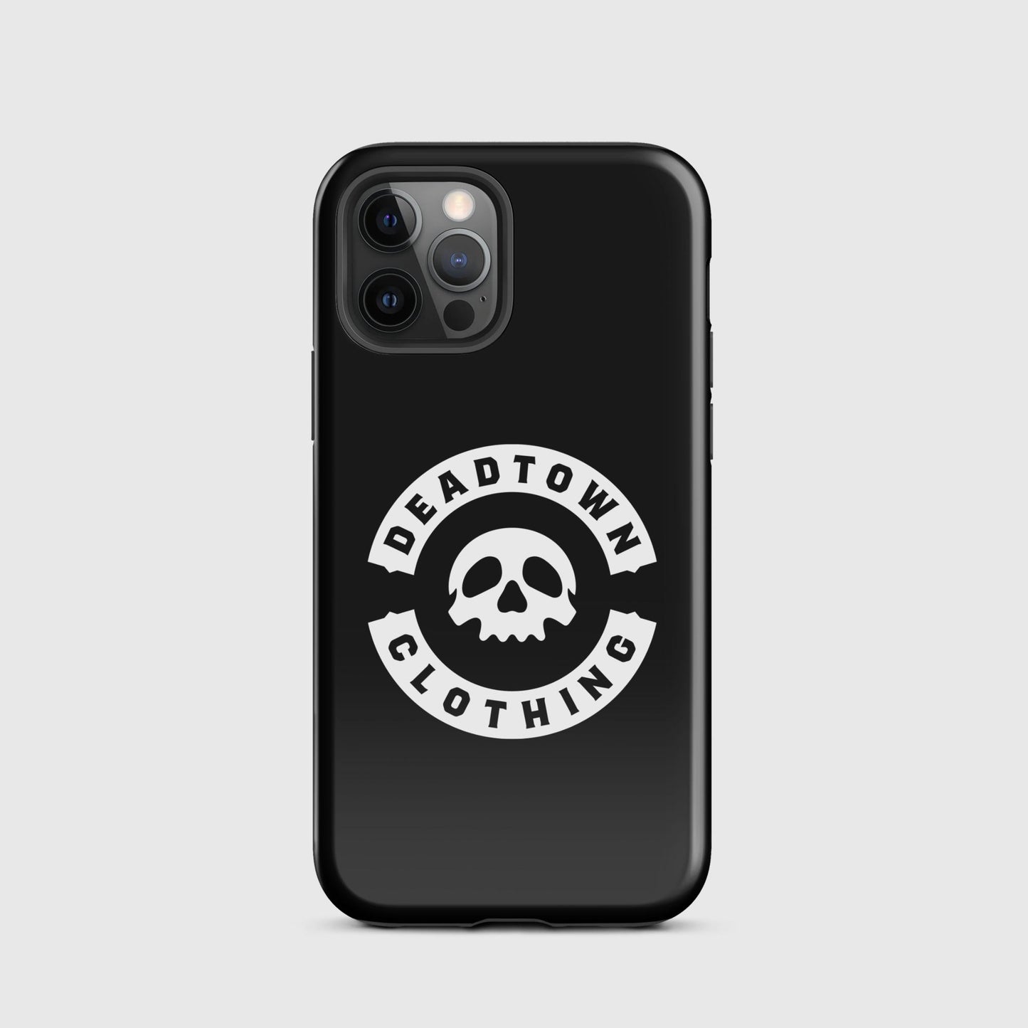 Skull Badge Black Tough Case for iPhone®