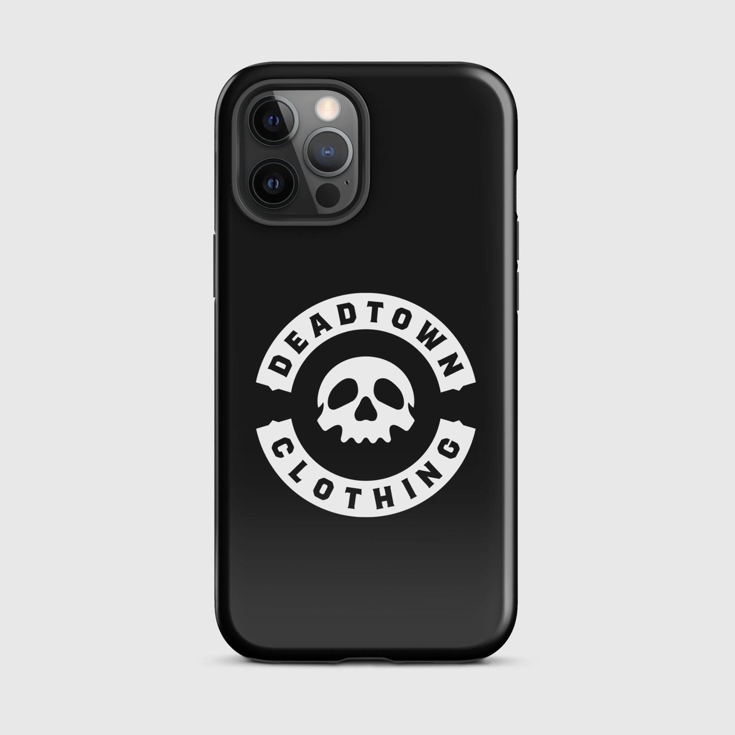 Skull Badge Black Tough Case for iPhone®