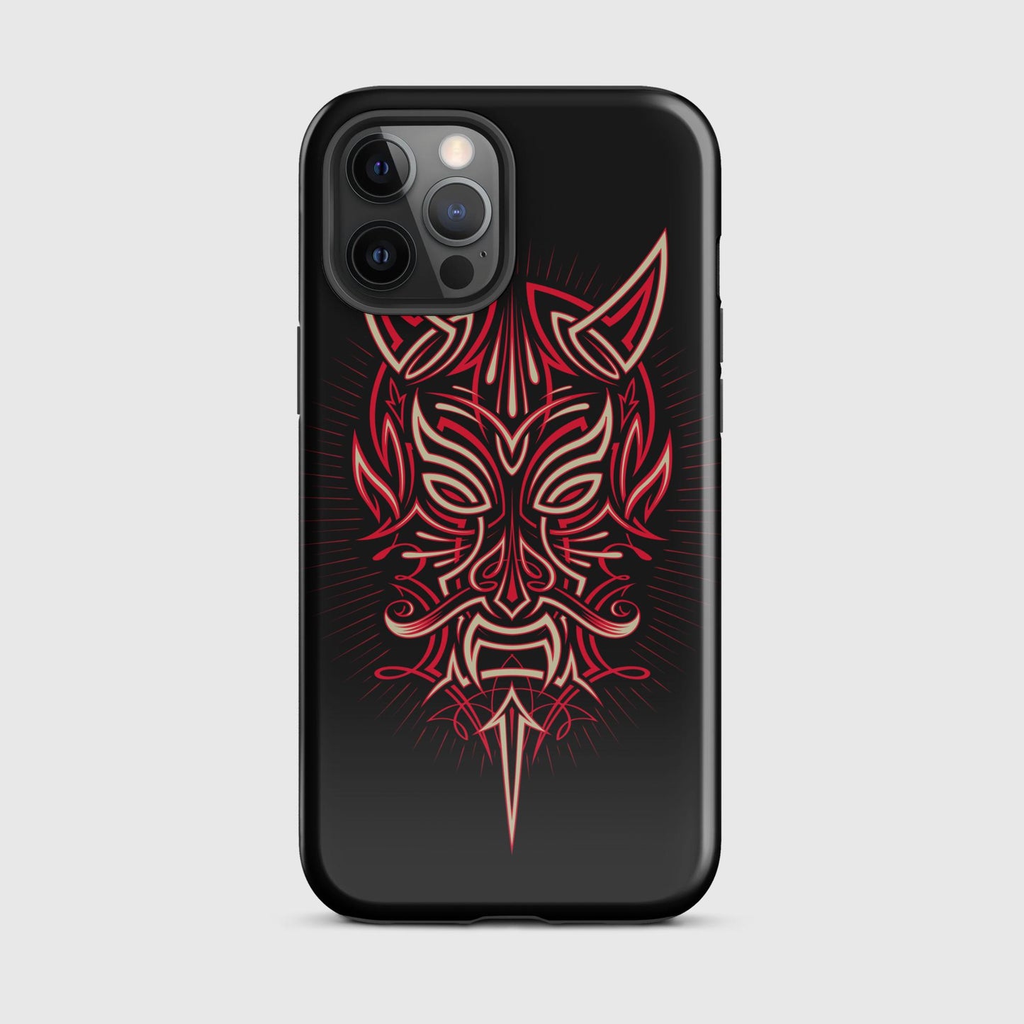 Pinstripe Devil Tough Case for iPhone®