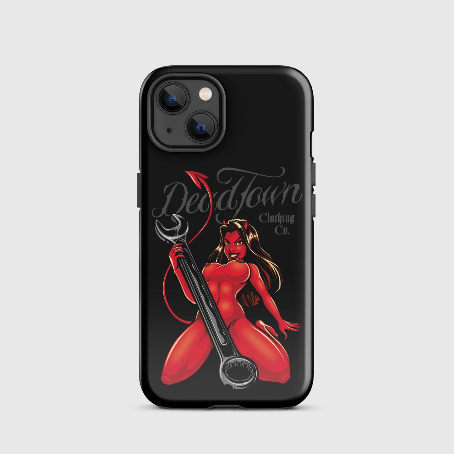 Devil Pinup Tough Case for iPhone®