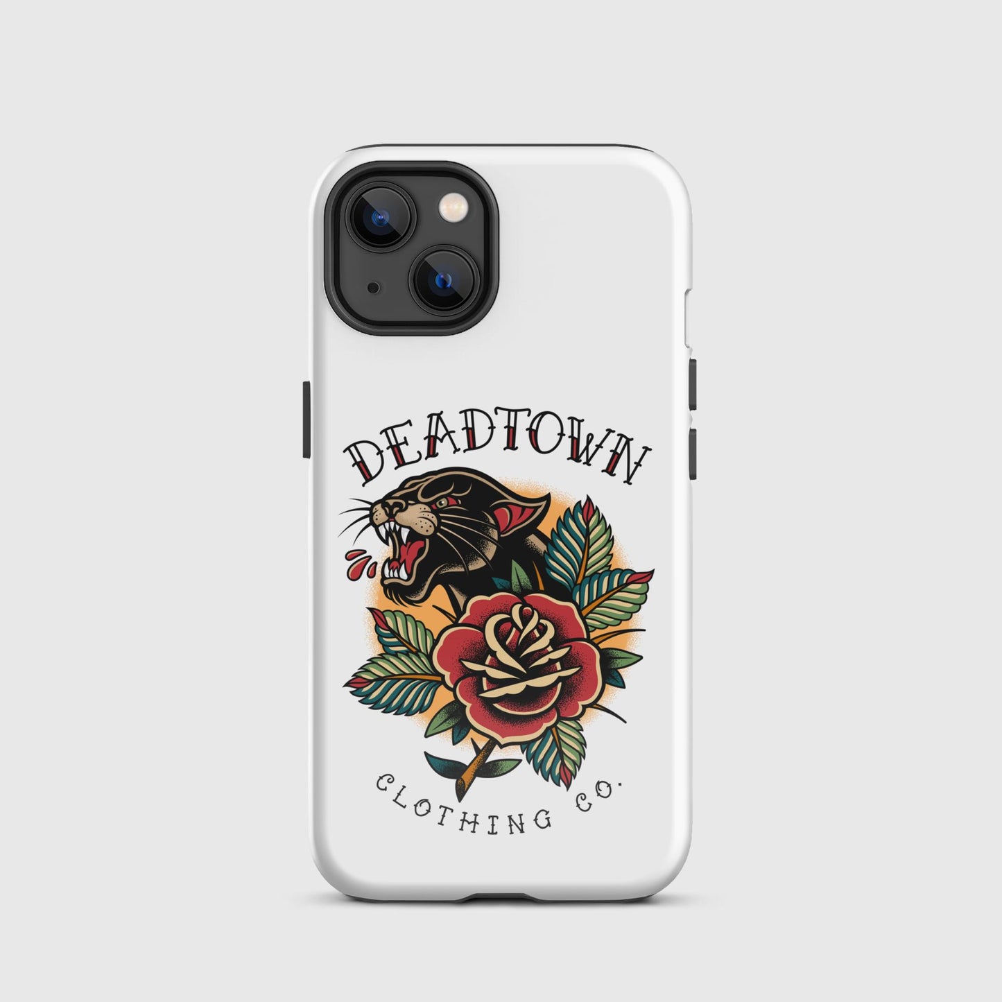 Panther & Rose White Tough Case for iPhone®