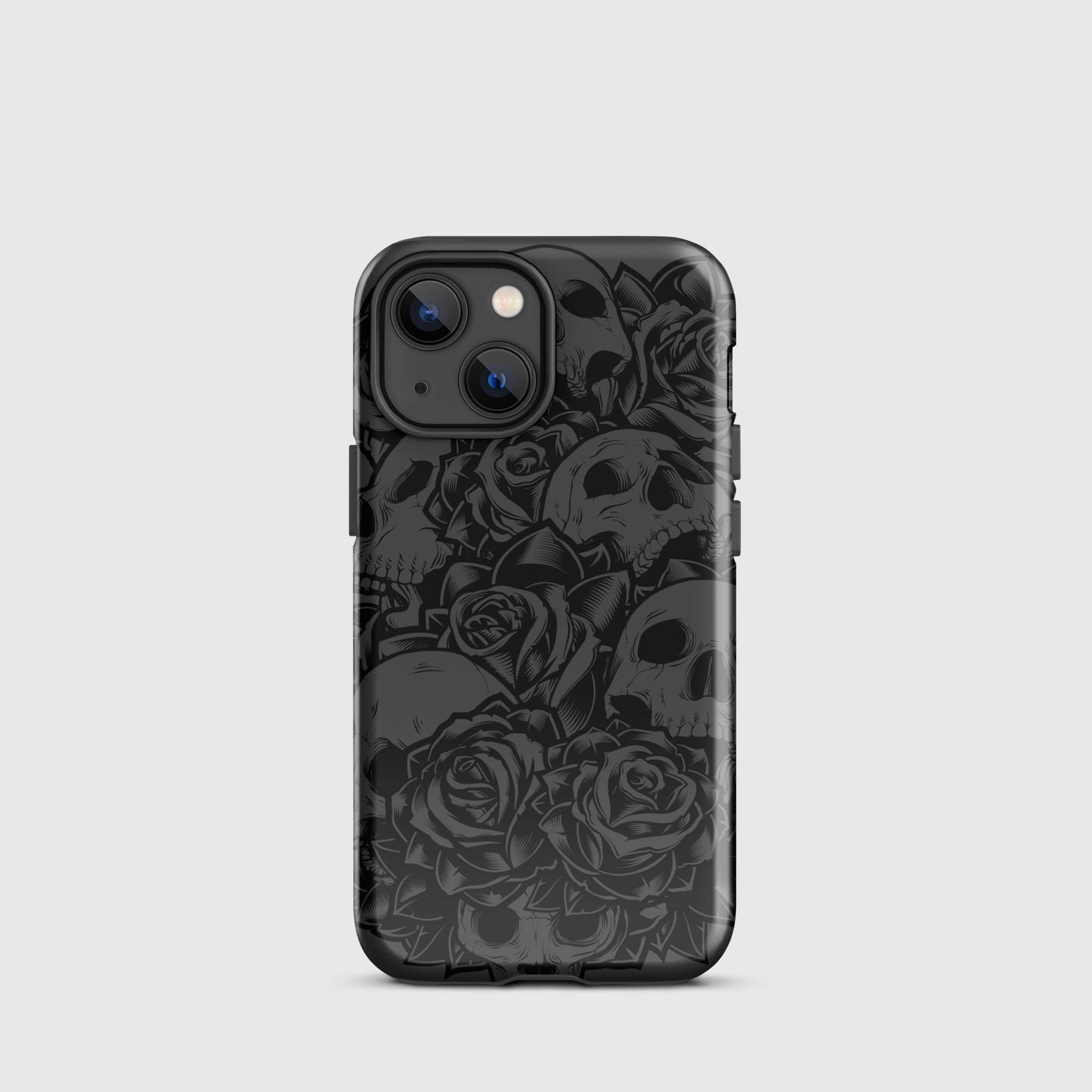 Skull & Roses Pattern Tough Case for iPhone®