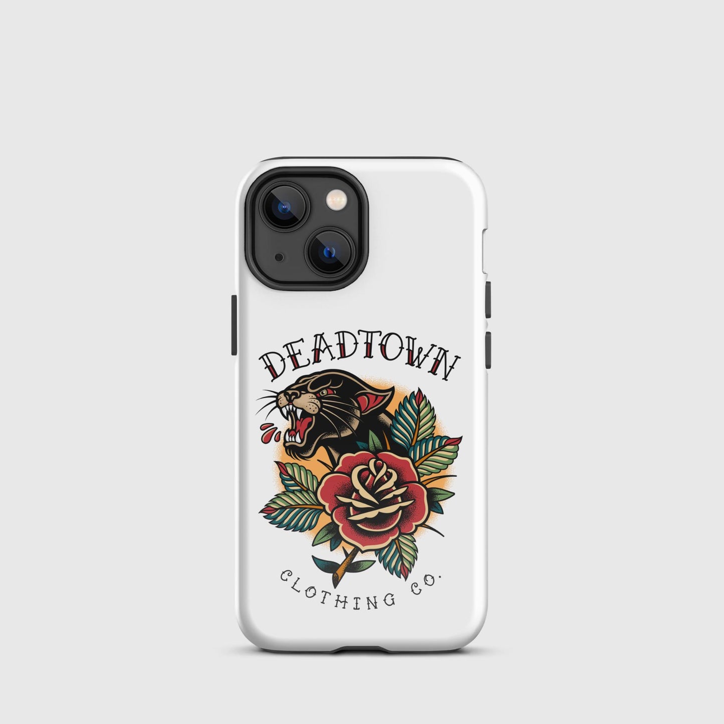 Panther & Rose White Tough Case for iPhone®