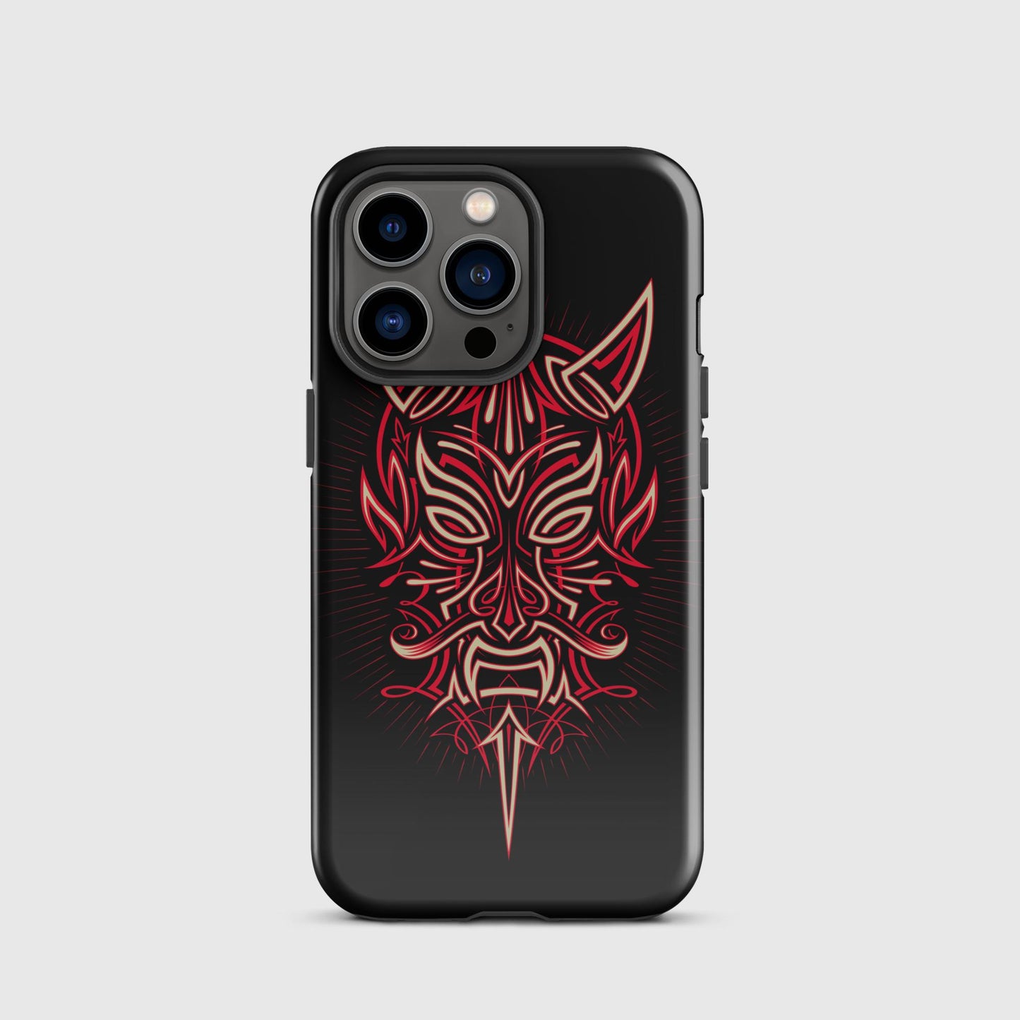 Pinstripe Devil Tough Case for iPhone®