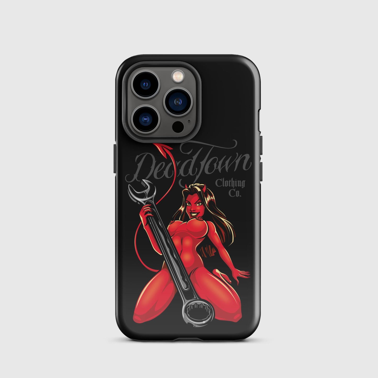 Devil Pinup Tough Case for iPhone®