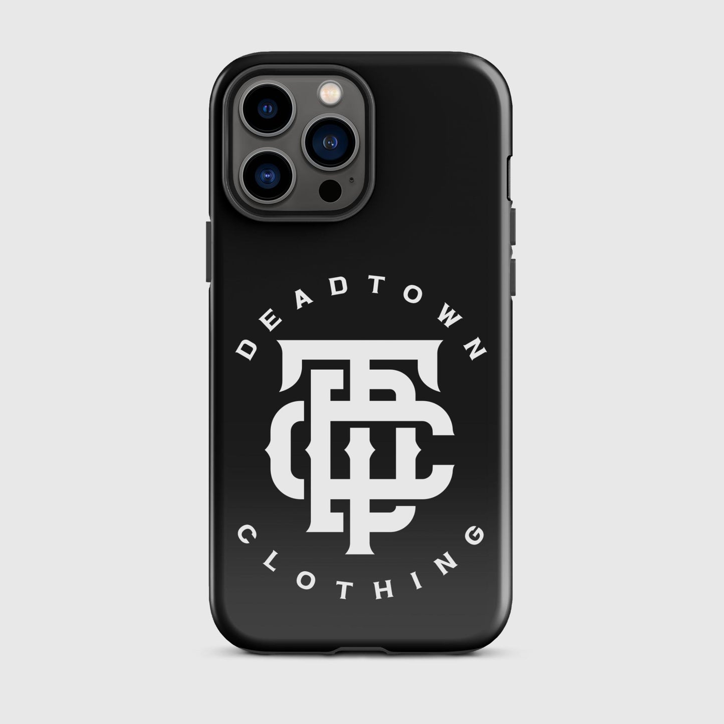 DTC Monogram Black Tough Case for iPhone®