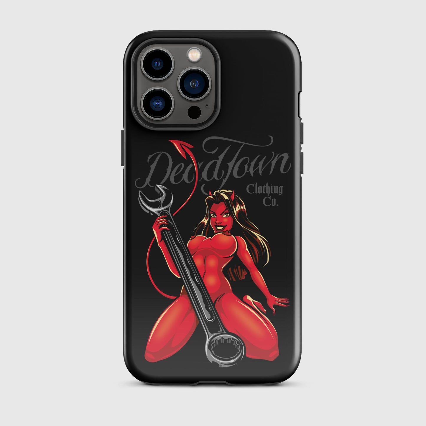 Devil Pinup Tough Case for iPhone®