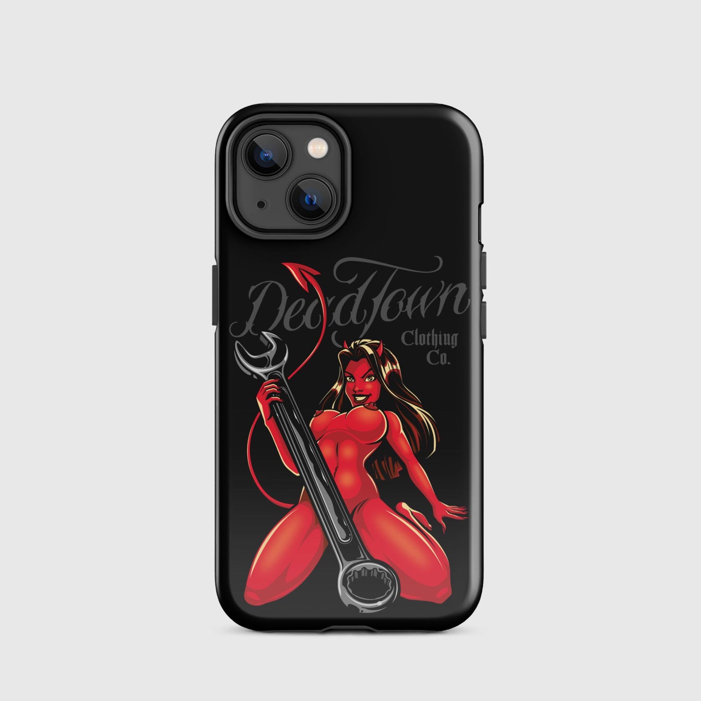 Devil Pinup Tough Case for iPhone®