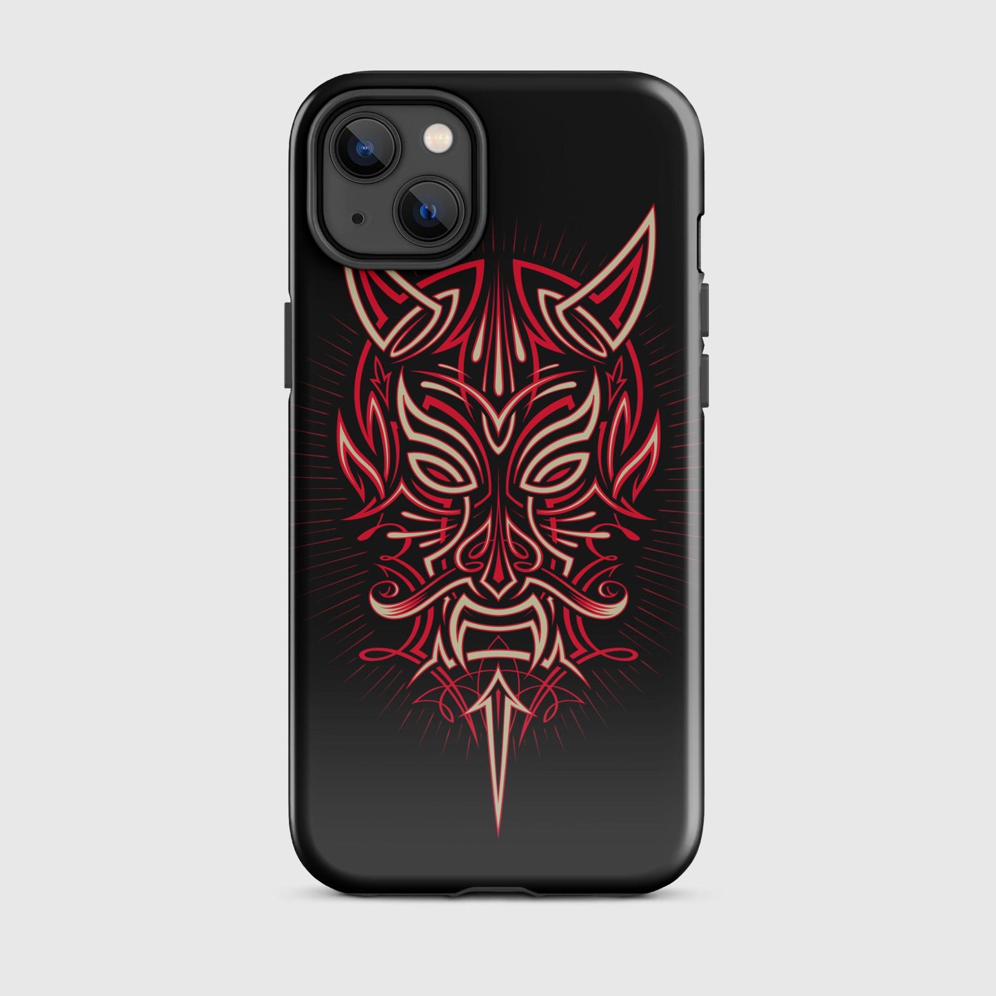 Pinstripe Devil Tough Case for iPhone®