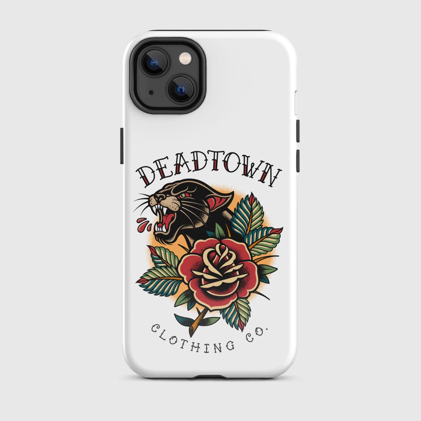 Panther & Rose White Tough Case for iPhone®