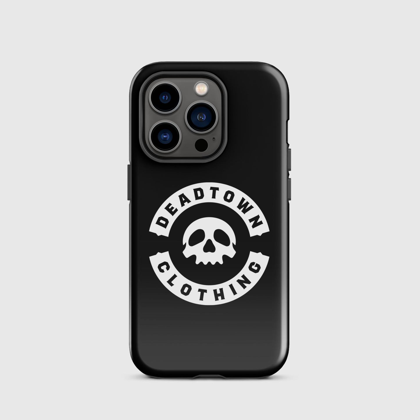 Skull Badge Black Tough Case for iPhone®