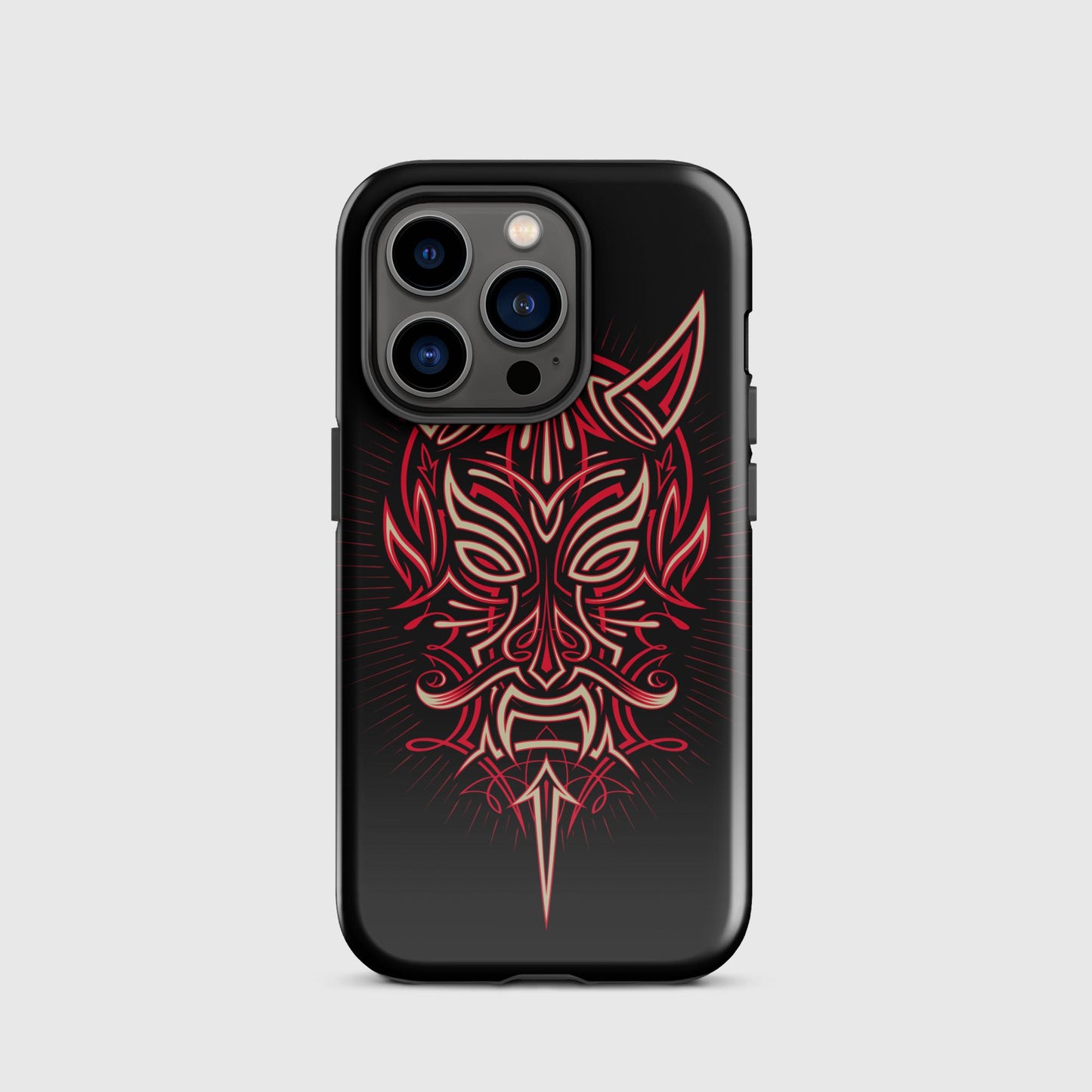 Pinstripe Devil Tough Case for iPhone®