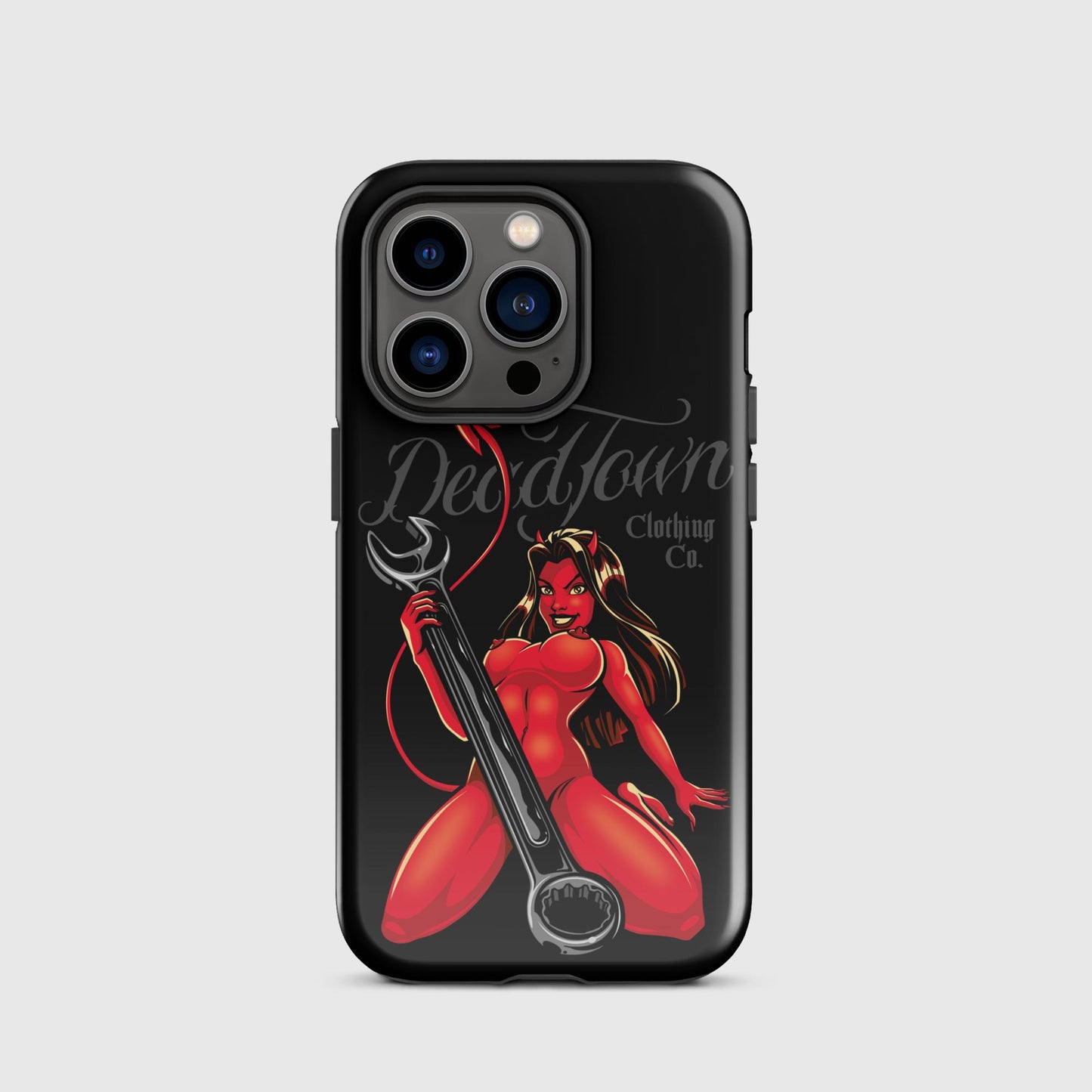 Devil Pinup Tough Case for iPhone®