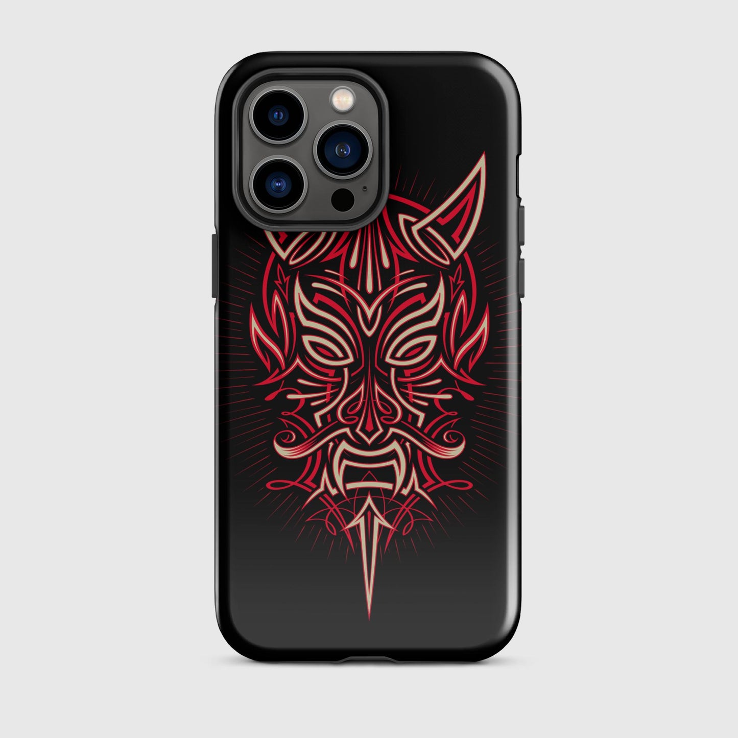 Pinstripe Devil Tough Case for iPhone®