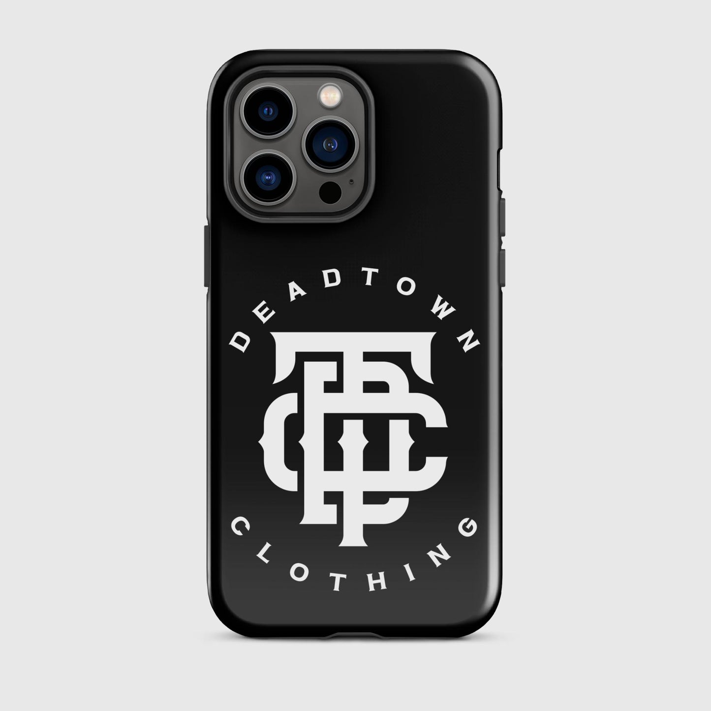 DTC Monogram Black Tough Case for iPhone®